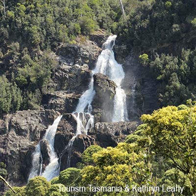 St Columba Falls in North East Tasmania