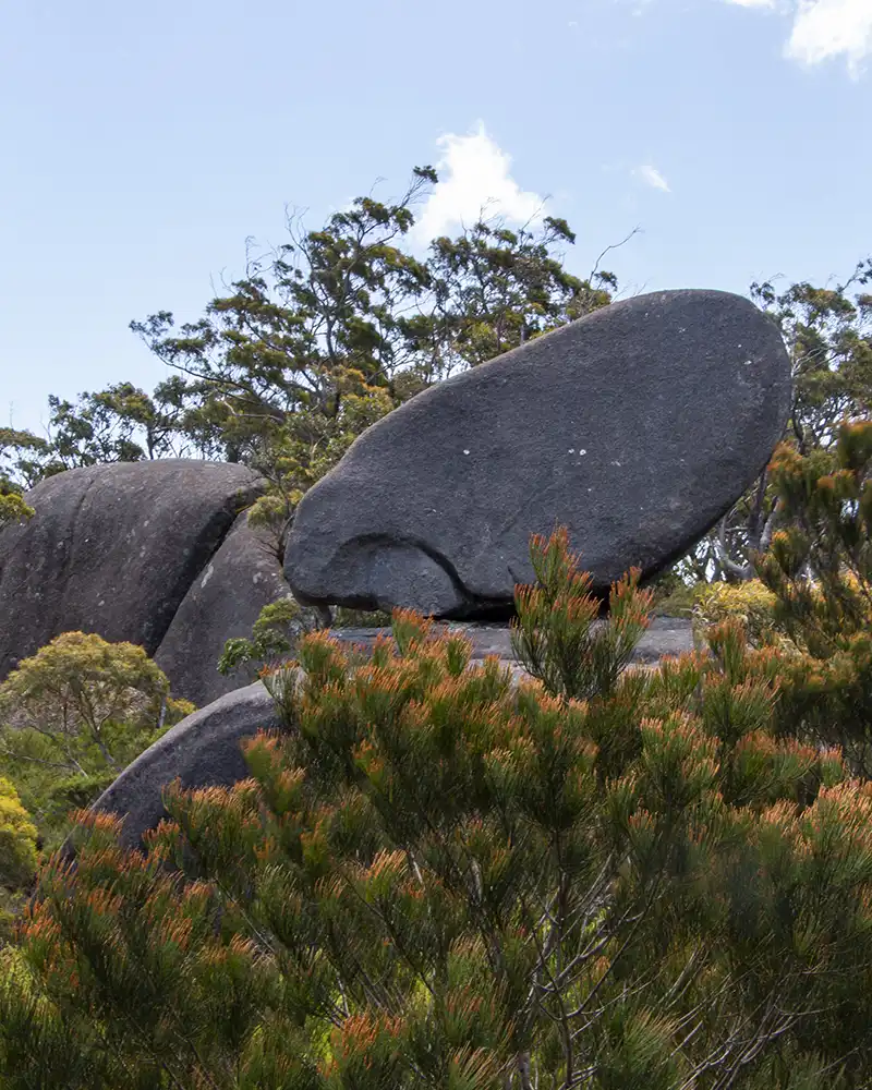 Rock formation on the Cube Rock walk