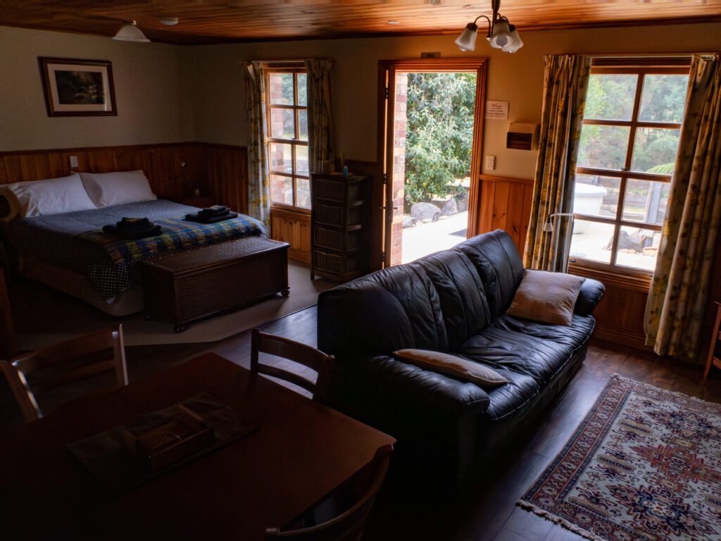 Chintock studio cottage interior