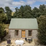 Ah Back studio cottage is a bluestone cottage at Tin Dragon Cottages in North east Tasmania